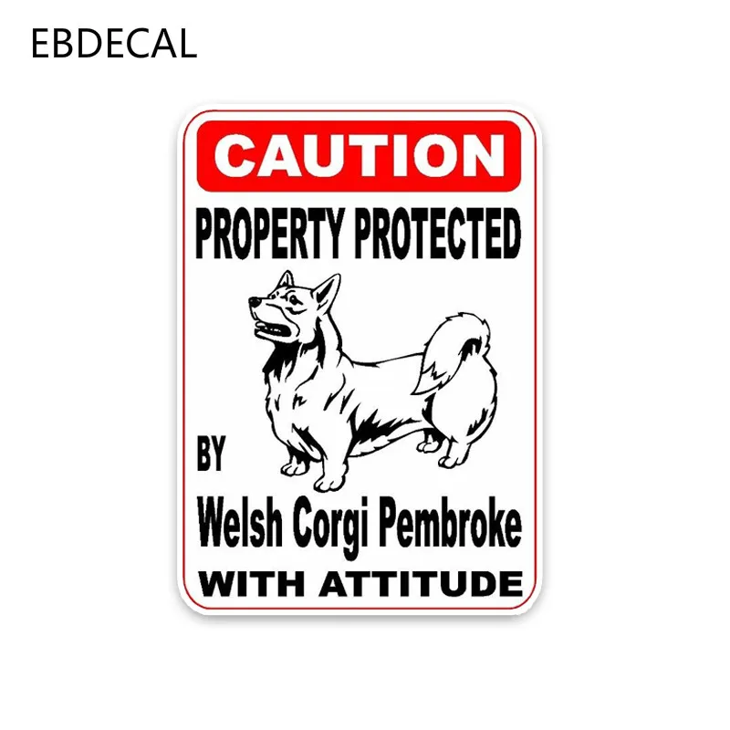 Ebdeckle от Welsh Corgi Pembroke собака авто машина бампер окно переводные наклейки для
