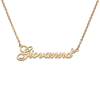 god with love heart personalized character necklace with name giovanna for best friend jewelry gift