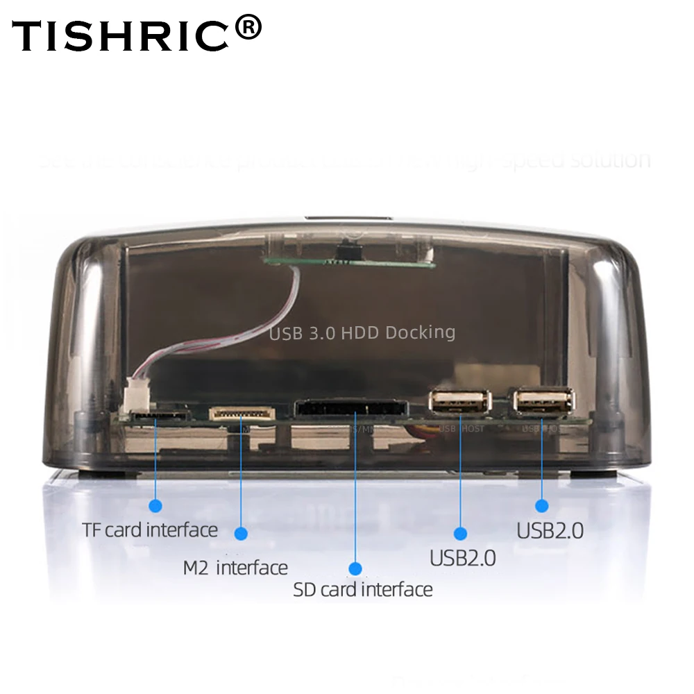 Многофункциональный чехол TISHRIC IDE/SATA для жесткого диска 2 5 дюйма/3 дюйма IDE SATA на USB 3