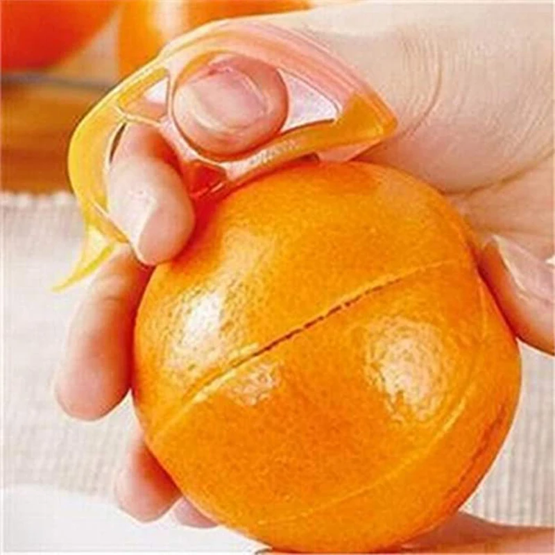 

Orange Citrus Peelers Plastic Easy Slicer Cutter Peeler Remover Opener Kitchen Accessories Knife Cooking Tool Kitchen Gadget 44
