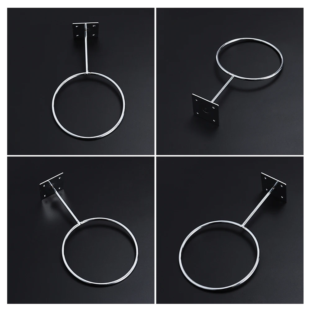 Настенная стойка для спортивных мячей из нержавеющей стали держатель мяча