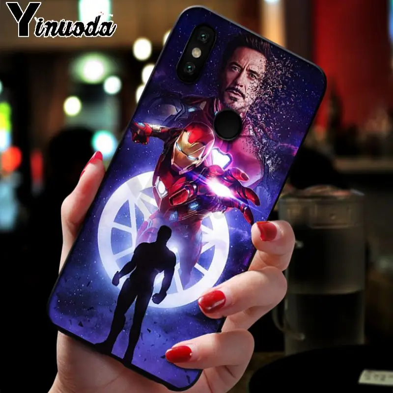 16 Милые Чехлы для телефона Yinuoda Tony Stark Marvel iron man для xiaomi redmi 7 5plus 6pro 6a 4x go note5 note7 note8pro mi8se 9se - Цвет: 16
