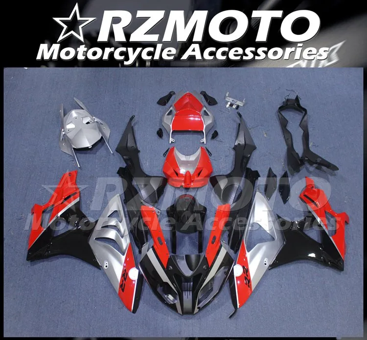 

New ABS Whole Fairings Kit Fit For BMW S1000RR 2009 2010 2011 2012 2013 2014 09 10 11 12 13 14 bodywork set red silver