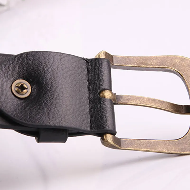 Ремень из искусственной кожи Женский винтажный Повседневный модный однотонный