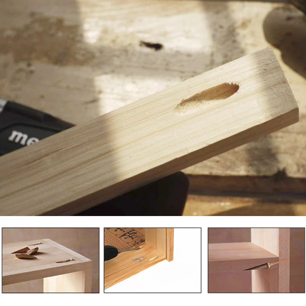 Набор корончатых сверл для работ по дереву набор из 14 направляющих сверления под