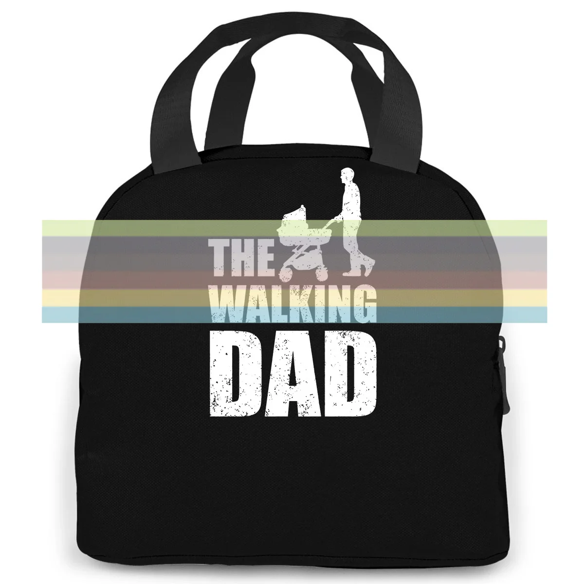 

THE WALKING DAD - Father's Day Present Dead Fun Best Dad Daughter Son Discount women men Portable insulated lunch bag school