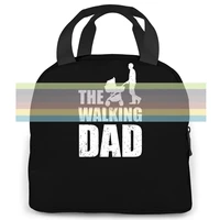 the walking dad fathers day present dead fun best dad daughter son discount women men portable insulated lunch bag school