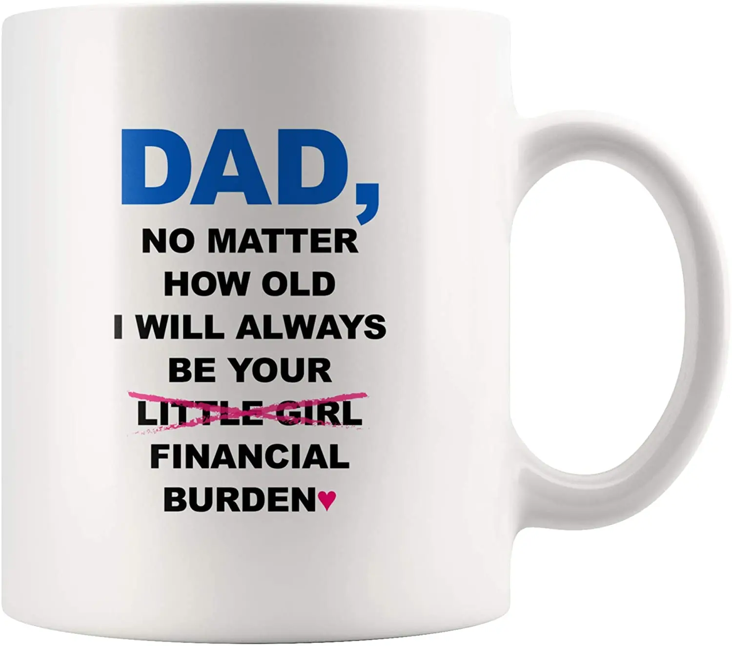 Папа независимо от того сколько лет я всегда буду вашим финансовым нагрузкой