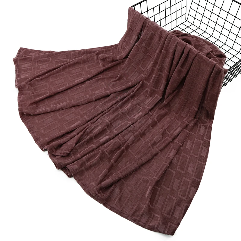 Уникальный эластичный трикотажный тканевый хиджаб шарф для мусульманских