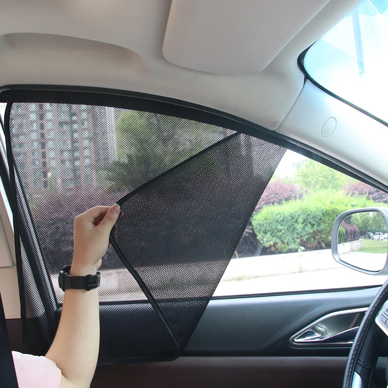 Magnetic Car Sun Shade UV Protection Cars Window Curtain Sunshade Blocker accessories