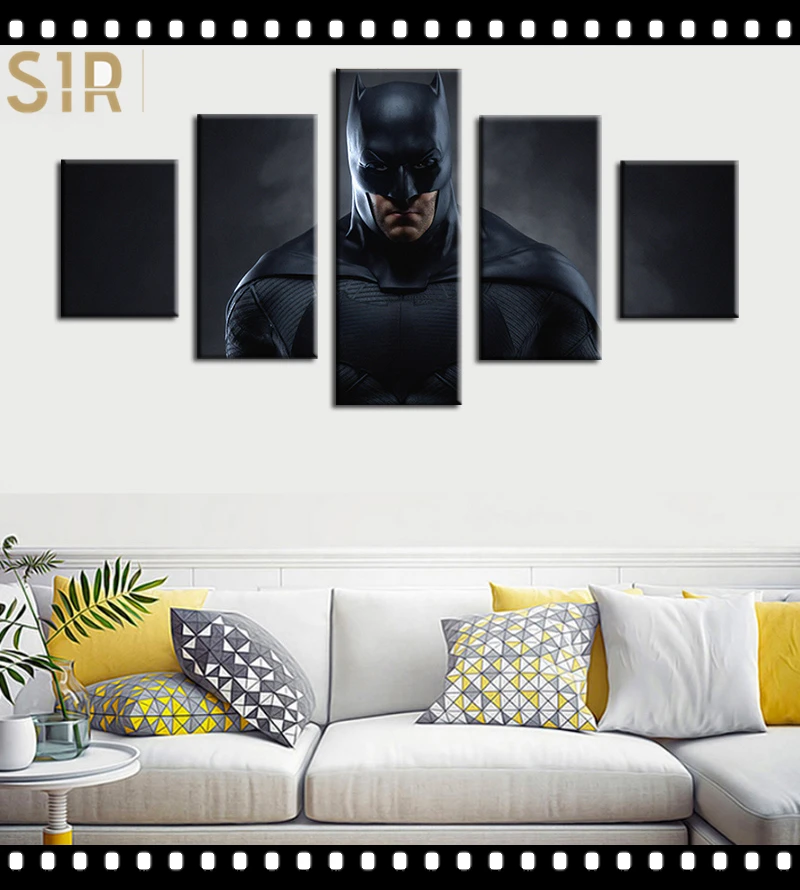 

Anime Movie Posters Wall Art 5 Pieces Canvas Painting Poster Pictures Home Decor Living Room HD Printed Poster Wall Painting