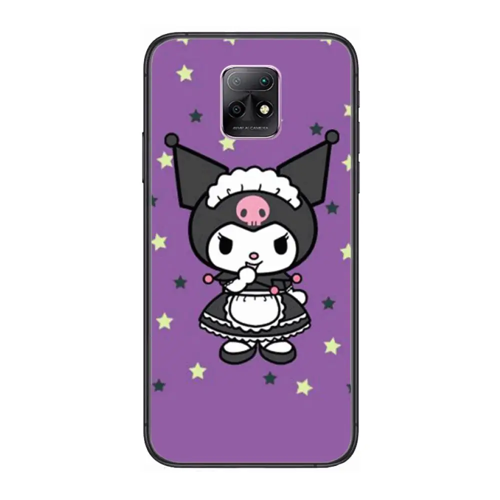 

Cute Kuromis Case Phone Case For XiaoMi Redmi 10X 9 8 7 6 5 A Pro S2 K20 T 5G Y1 Anime Black Cover Silicone Back Pretty