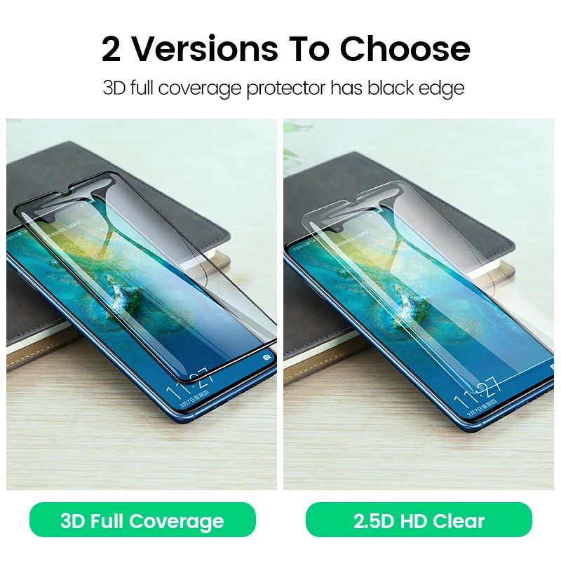 Ugreen для huawei P30 защитное стекло 3D Гидрогелевая Защита экрана для huawei P20 Pro mate 20 mate 20 X Nova 4 Honor V 20 стекло