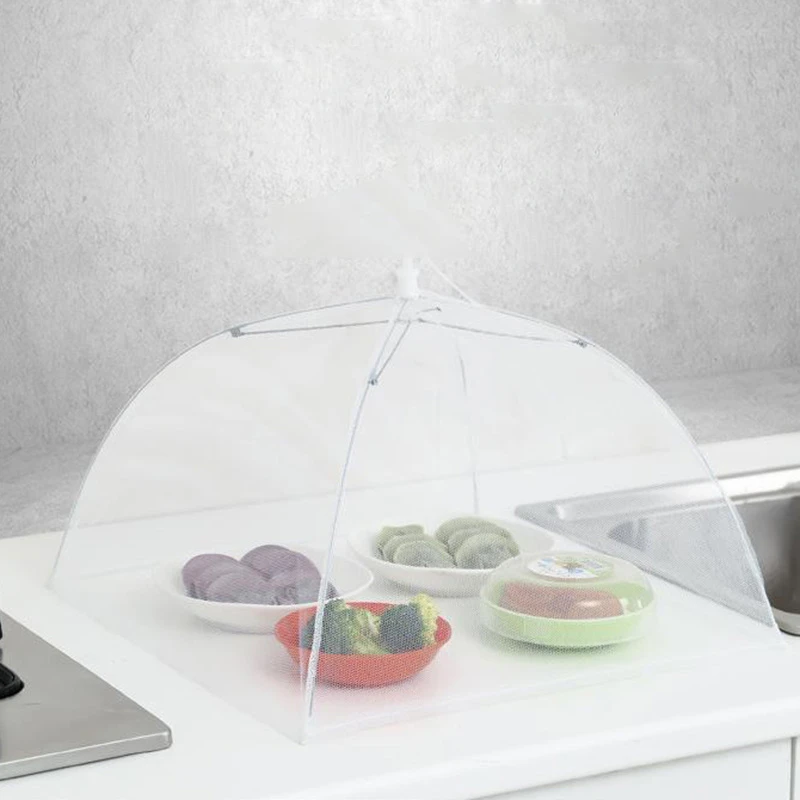 Тент всплывающий сетчатый экран крышка для еды 17 дюймов многоразовые и складные