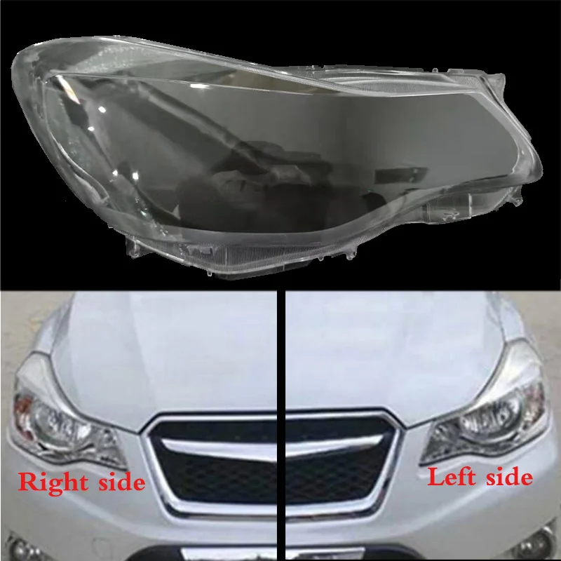 Передняя фара для Subaru XV 12 16 прозрачные затемненные лампы маски покрытие фар