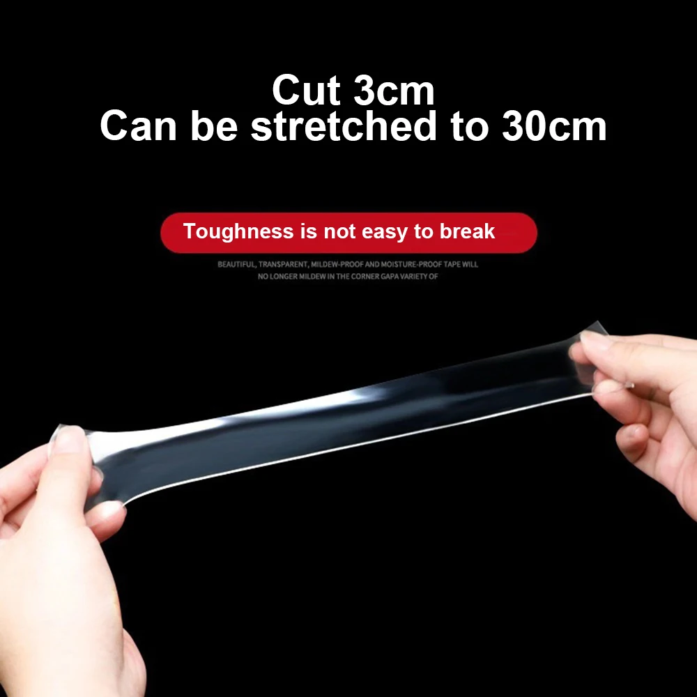 1 м/3 0 м/5 м нано волшебная лента двухсторонняя прозрачная без следов многоразовая