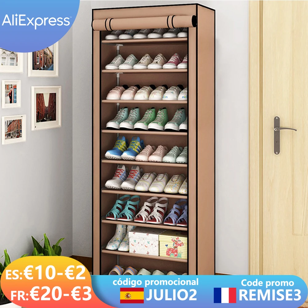 Пылезащитный нетканый тканевый комплект для хранения обуви комбинированный