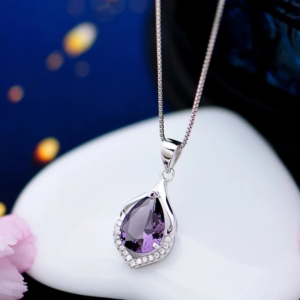 

Withiout Chain New Stylish Love Drop Water Pendant Fashion Jewelry