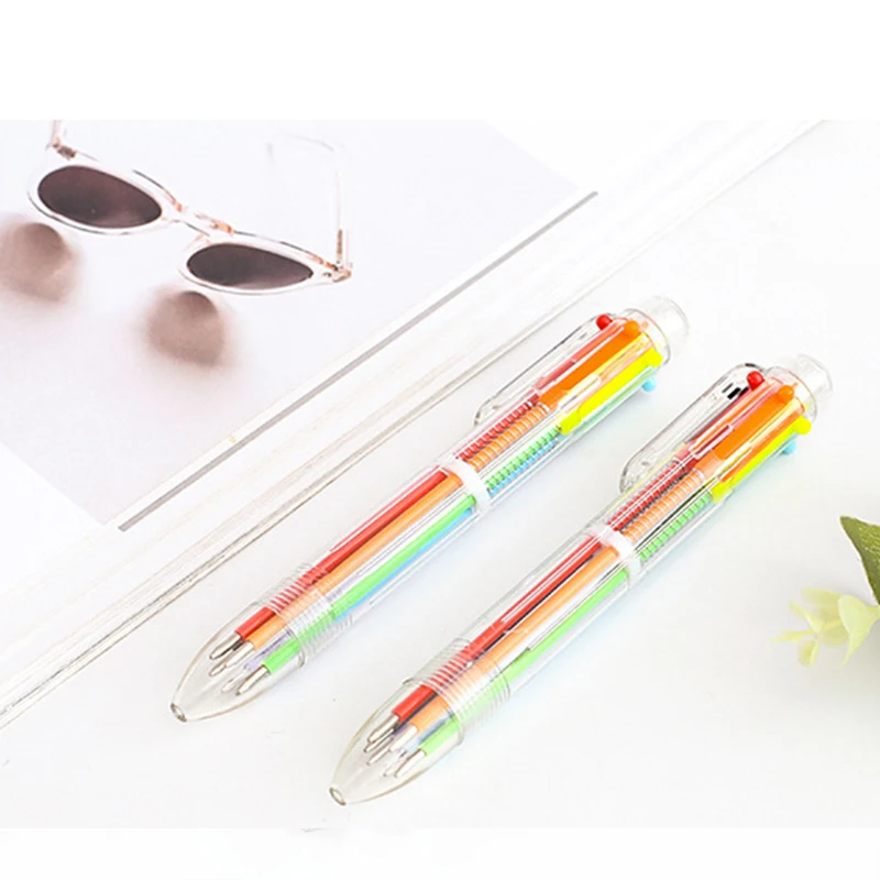 1 шт. креативная шариковая ручка разных цветов прекрасная масляная канцелярские