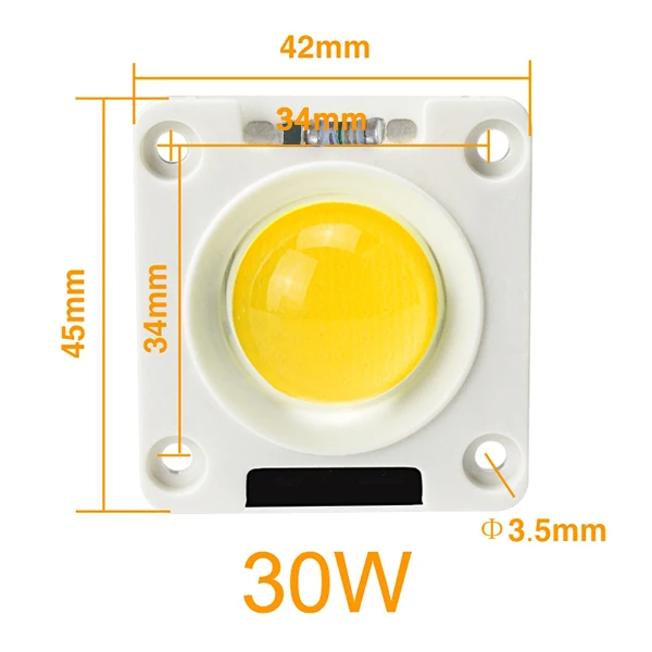 

MING&BEN LED COB Chip лампа 20/30/50 Вт 220В теплый/дневной/холодный белый