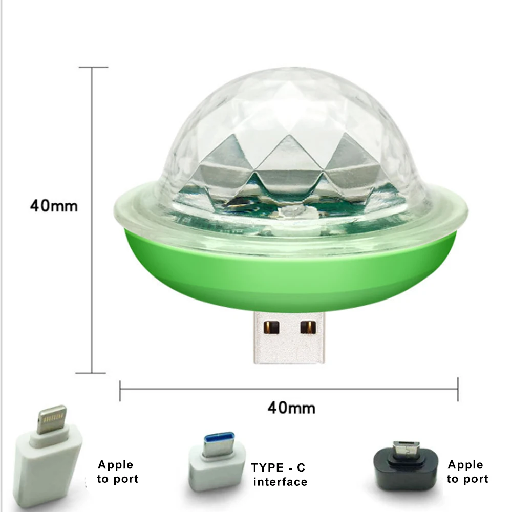 Модернизированный светодиодный интерьер автомобиля декоративная лампа