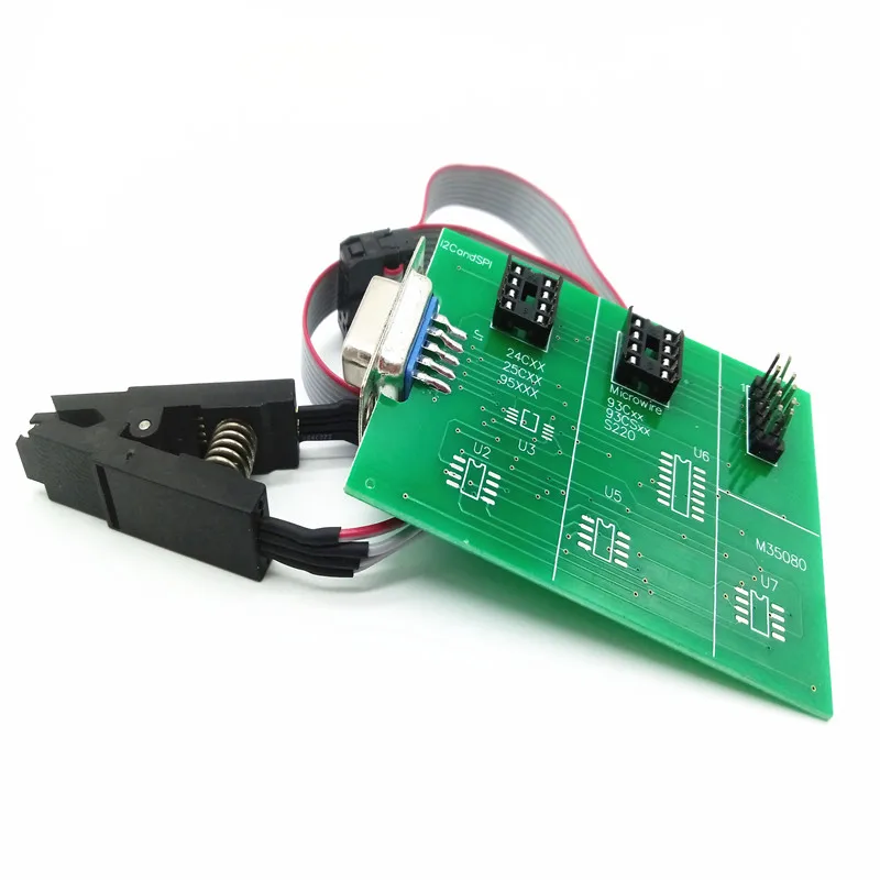 Устройство для чтения плат UPA USB Eeprom + Soic 8con кабель с зажимом работает 1 3 идеально
