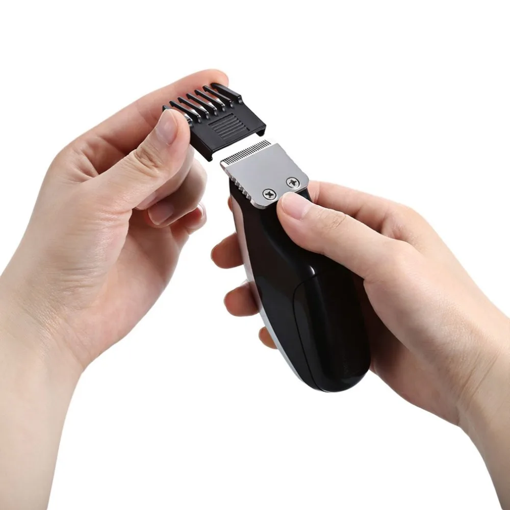 Kemei Portable Electric Hair Clipper Rechargeable Mini Trimmer Cutting Machine Beard Razor Style Tools for Men | Красота и здоровье