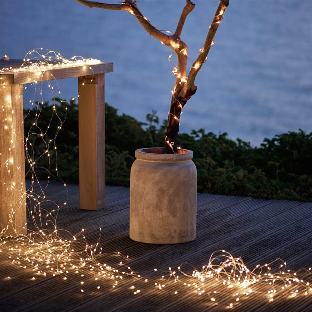 Водонепроницаемый 2 м светодиодные рождественские украшения светильник