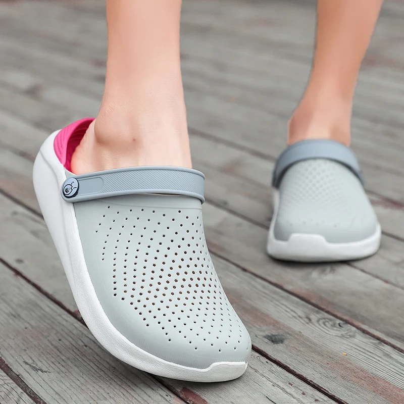 Новинка Летние шлепанцы Мужские удобные резиновые Брендовые модные Вьетнамки