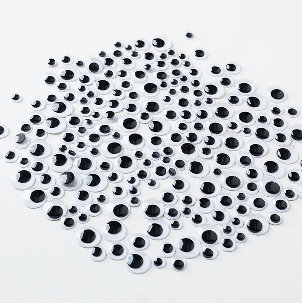 

100pcs/set Glass Eyes 2/3/4mm Needle Felting Teddy Bears Dolls Animals Black Accessories