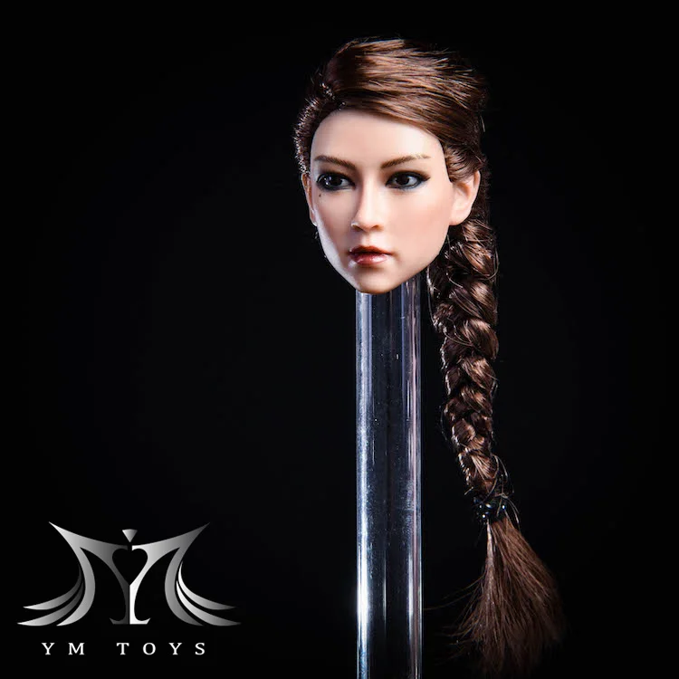 3 типа YMTOYS 1/6 Азиатский голова девушка лепить YMT020 для детей возрастом от 12 дюймов
