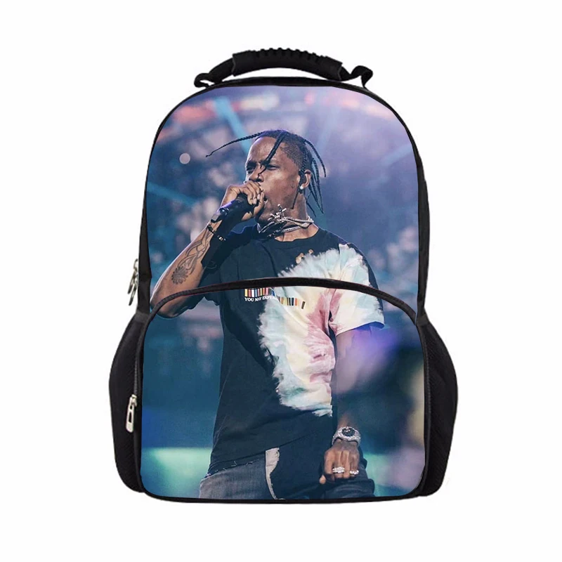 Рюкзак Travis Scott 17 дюймов Подростковый рюкзак школьная сумка для колледжа