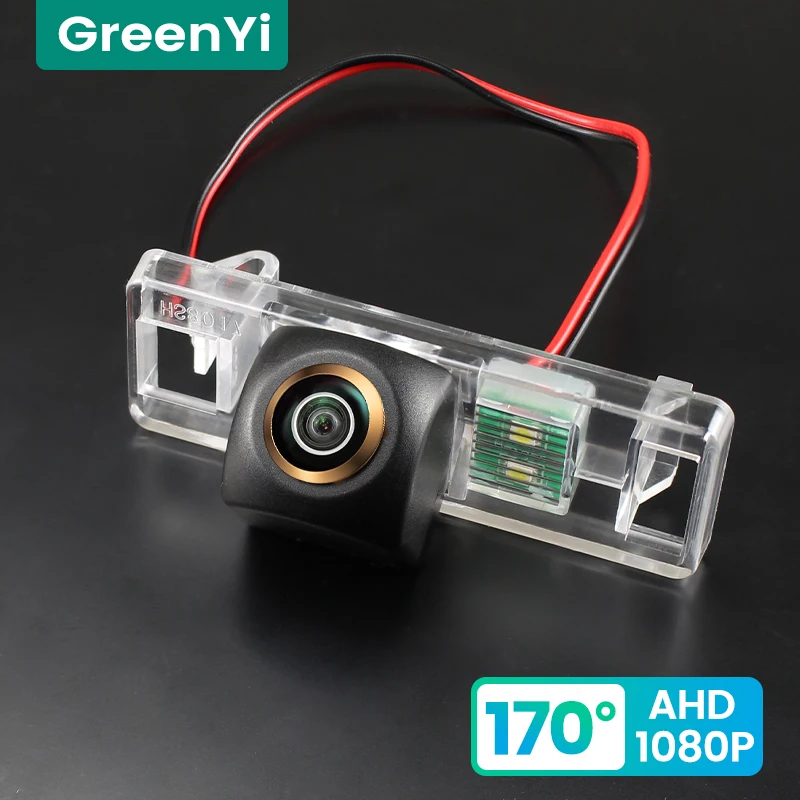 

GreenYi 170 ° HD 1080P Автомобильная камера заднего вида для Nissan Note Tone E11 Geely Vision X6 Emgrand X7 LIFAN X50 X60 Night Vision Reverse Reversing 4 Pin Автостоянка AHD