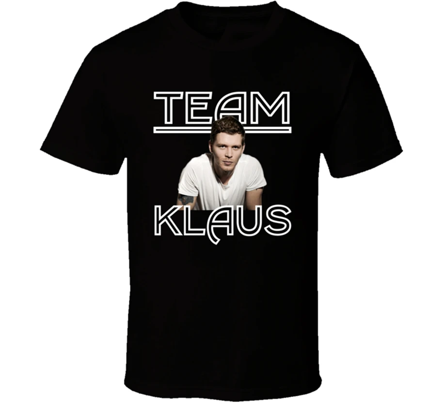 New Team Klaus Joseph Morgan Originals Vampire Diaries Men'S T-Shirt Size S-2Xl Trends Tee Shirt | Мужская одежда