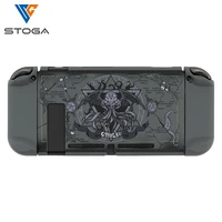 stoga great cthulhu dark myth switch shell split shell fairy league hard case cover back girp shell for nintendo switch