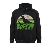 youth hoodies autumn sweatshirts printing funny daddy dinosaur men daddysaurus fathers day shirts oversized hoodie hoods