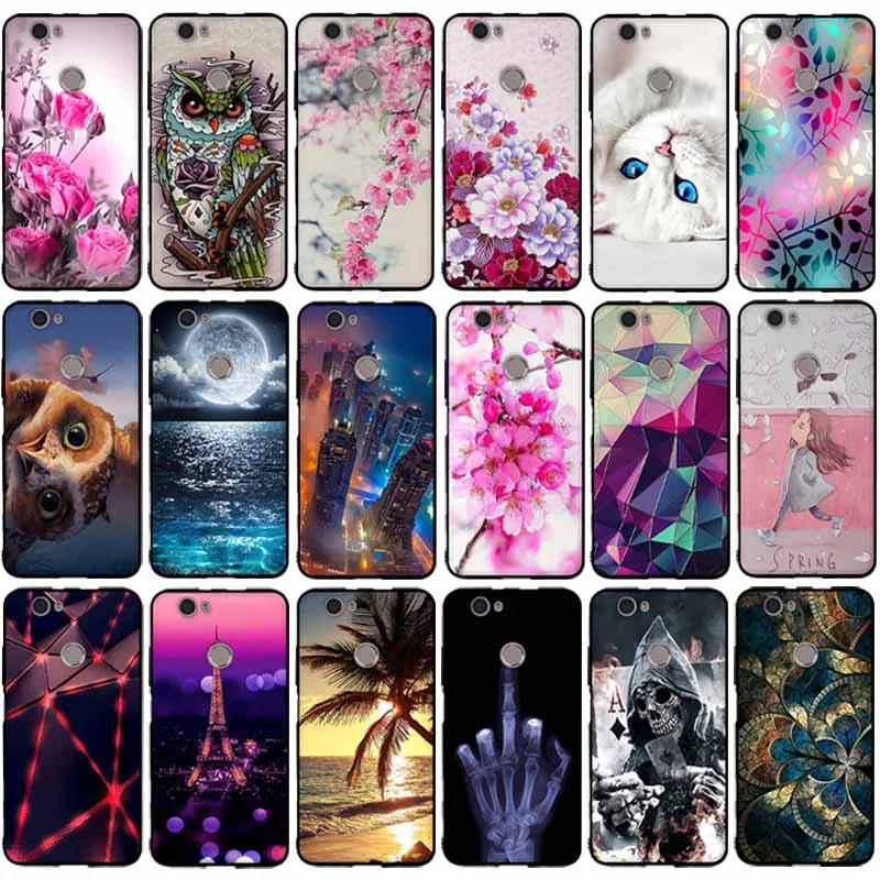 Чехол для Huawei nova мягкий силиконовый черный чехол из ТПУ CAN L11 5 0|silicone case|case for