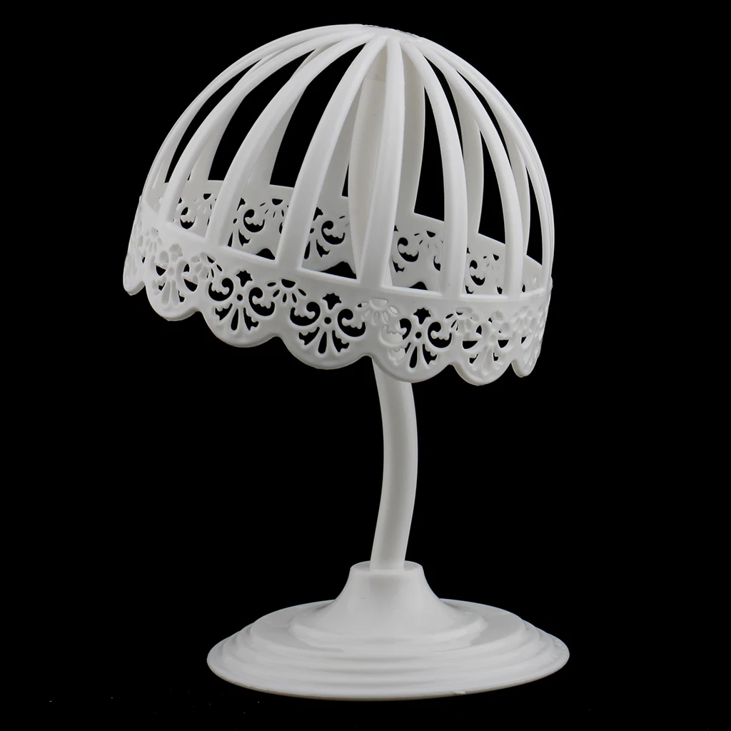 Пластиковый детский парик волосы голова Шапка Кепка держатель дисплея стойка