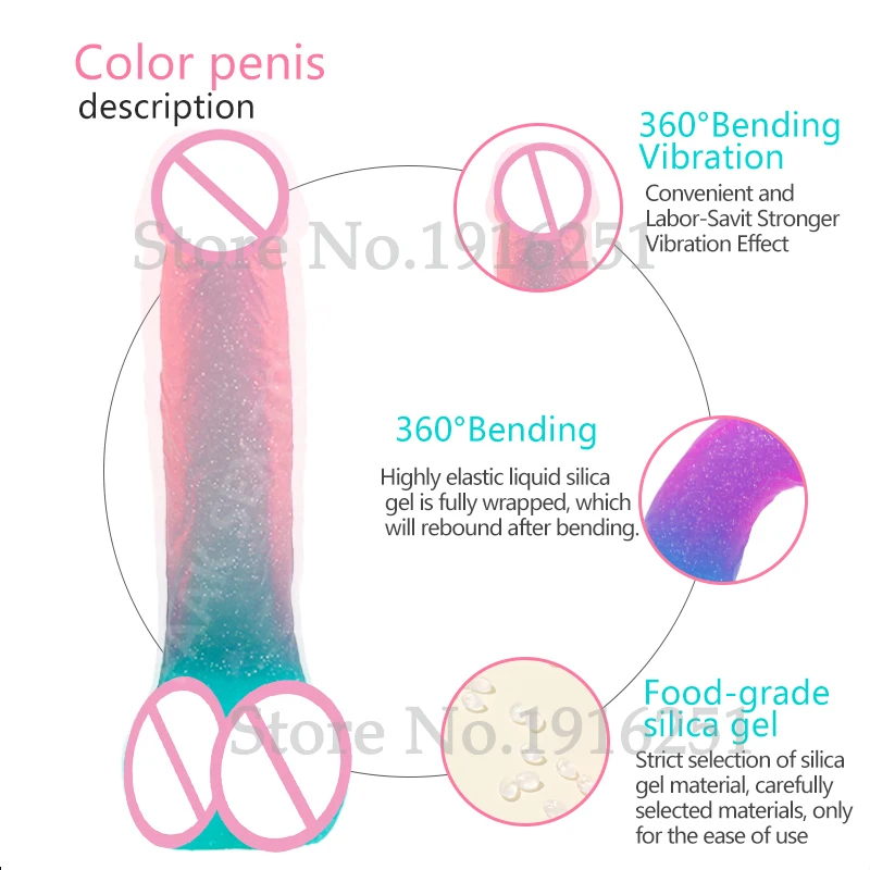 

Realistic Color Sexy Huge Dildos Female Masturbator Super Soft Silicone Penis Dildo Adult Toys Cock Dick Erotic Goods Sex Shop