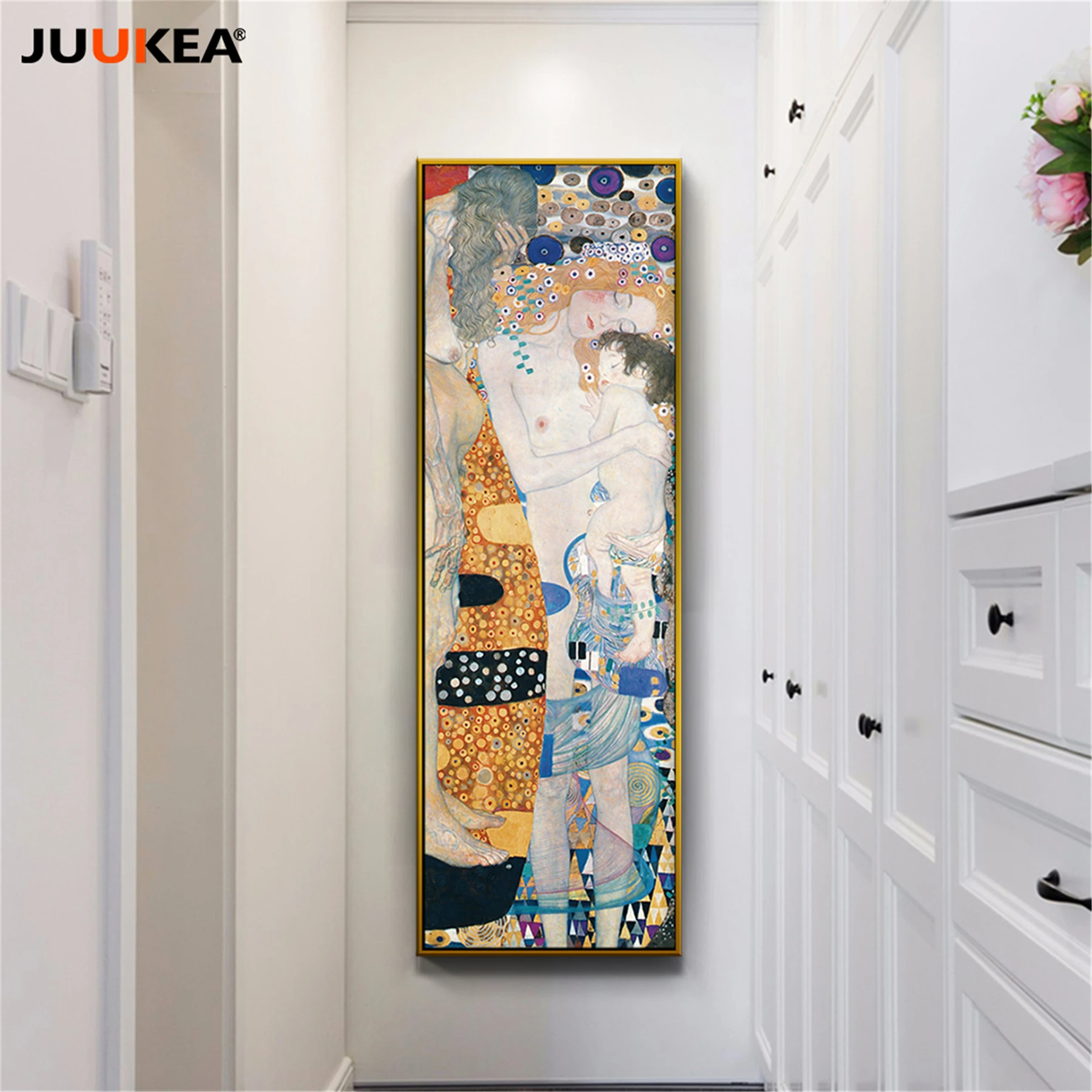 Модульная картина для домашнего декора распечатка на стену большая из холста Gustav