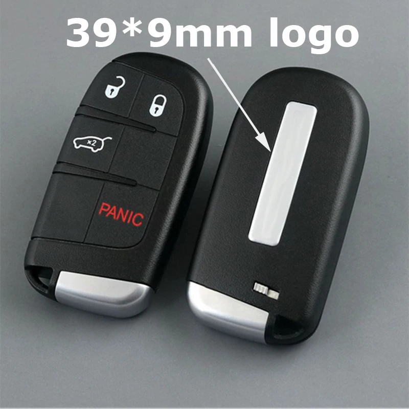 

39X9mm Car Key logo badgae sticker for FOB car remote key