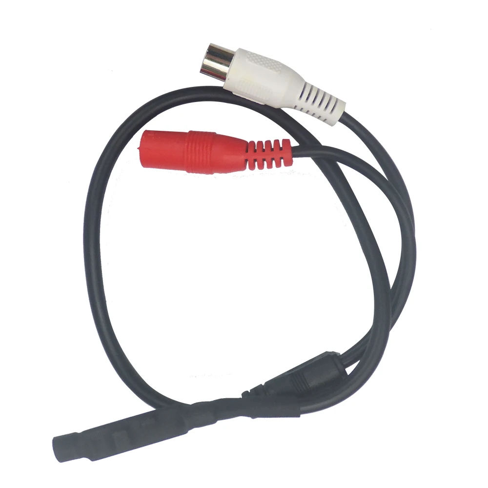 SiZHENG SiZ-110 Mini CCTV Микрофон AV проводка аудио монитор-60 дБ Mic кабель аксессуары для