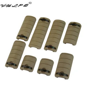 8 шт.компл. панель защитной накладки рыцарей KAC, ПикатинниВивера, черныйDEFG, бесплатная доставка