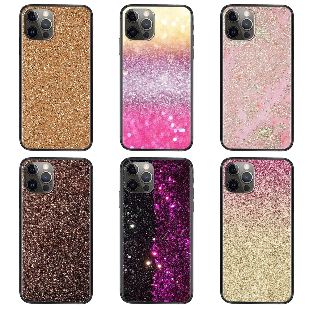 Блестящая блестящая сияющая вспышка для Samsung Galaxy Note 10 Plus Ultra M51 M31 M30S J6 J8 2018 A10 A10S A11