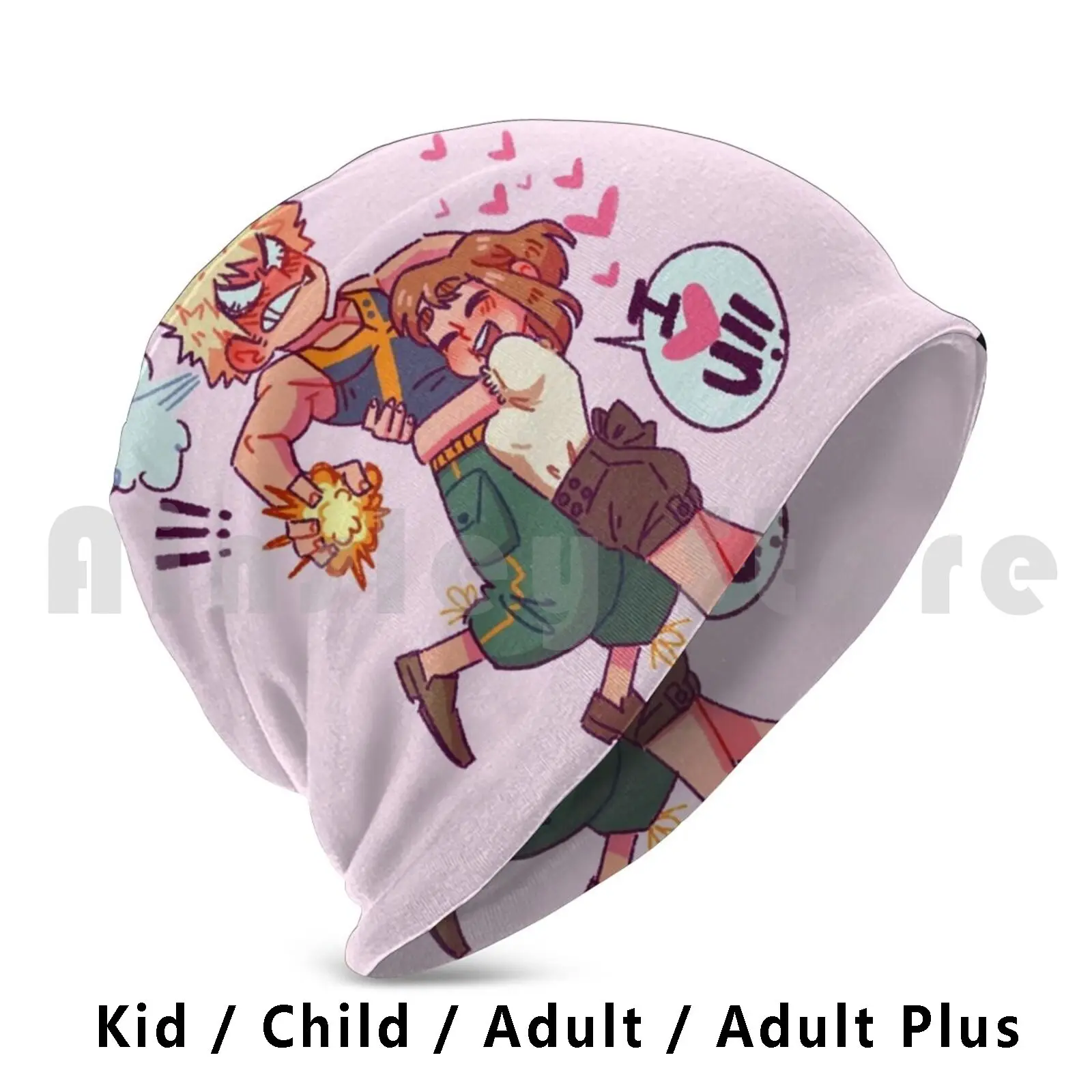 

Kacchako Hug Beanies Knit Hat Hip Hop Katsuki Bakugou Ochako Uraraka Uraraka Ochako Bakugou Katsuki Mha Bnha