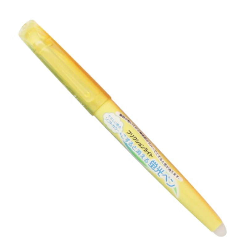Yellow 6Pcs 6 шт./лот пилот SFL-10SL стираемый маркер флуоресцентная ручка 6 мягких цветных чернил, письменные принадлежности Офисная и школьная принадлежности - Цвет: Yellow 6Pcs