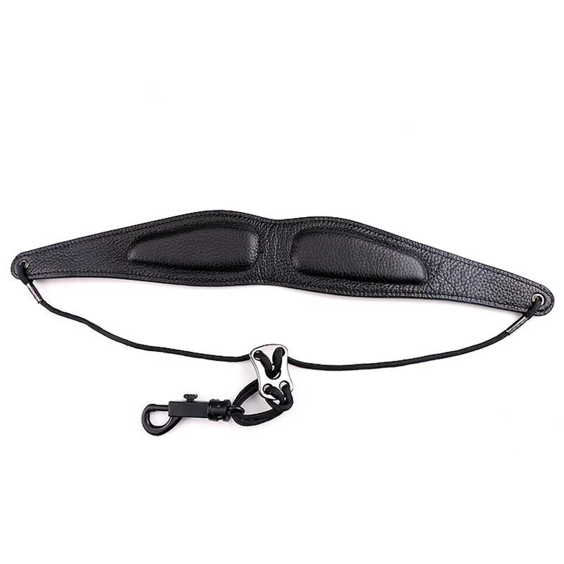 Новый высококачественный кожаный ремень саксофон для массажа шеи и плеч можно
