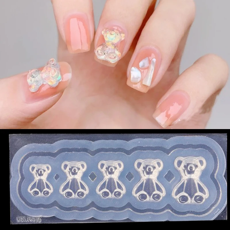 1 шт. силиконовая форма для ногтей | Красота и здоровье