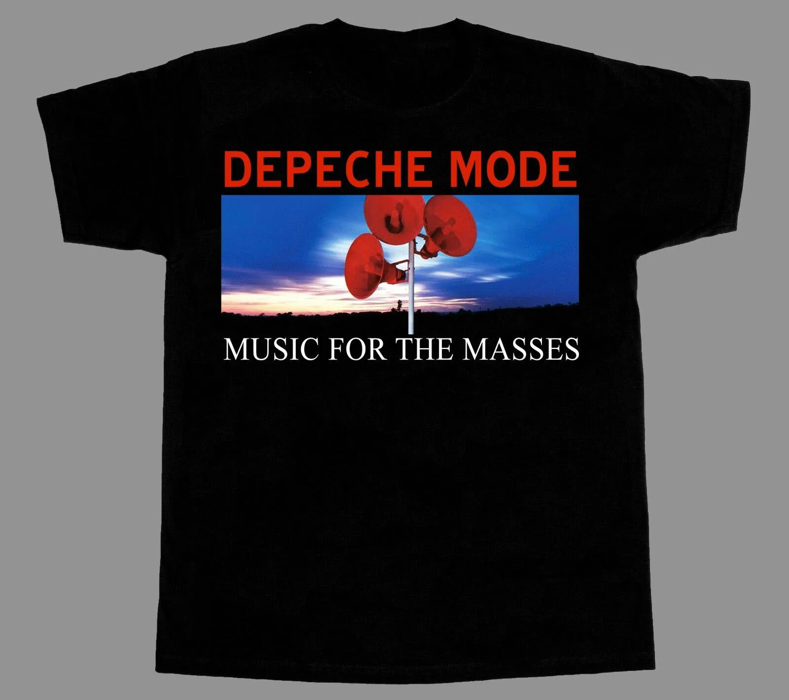 DEPECHE tee MODE MUSIC FOR THE Mass новая черная футболка с коротким рукавом для мужчин и женщин