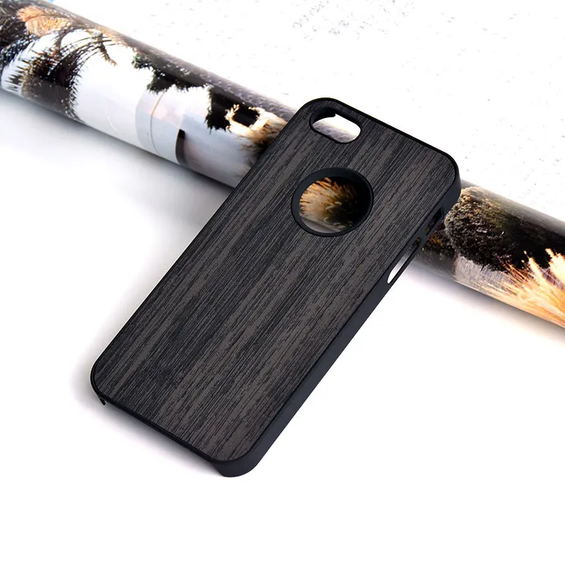 Чехол для iphone 5 чехол с узором из дерева бамбука кожи жесткого пластика